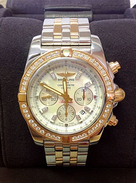 breitling diamond bezel price